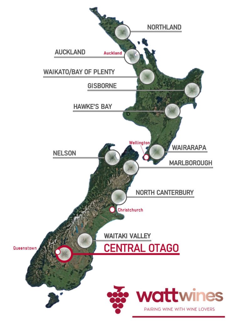 Central Otago Wine Region - New Zealand - Watt Wines